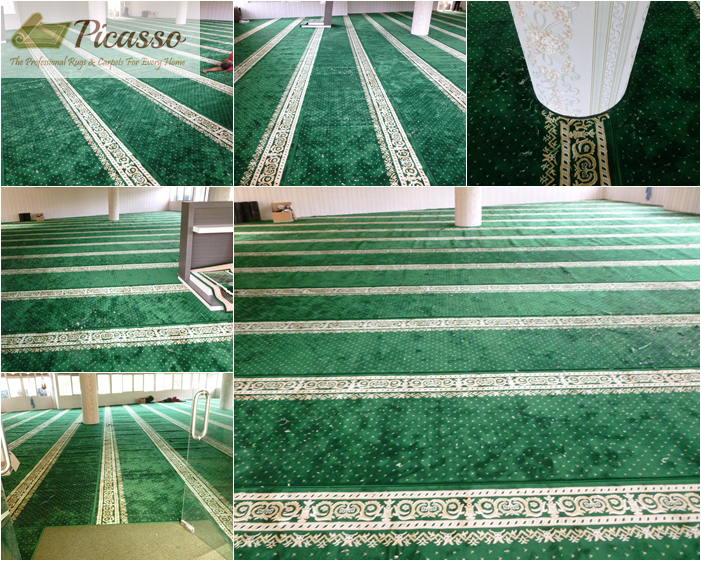 Kolase Masjid Kampus Sriwijaya Copy Picasso Rugs Carpets Pusat Karpet